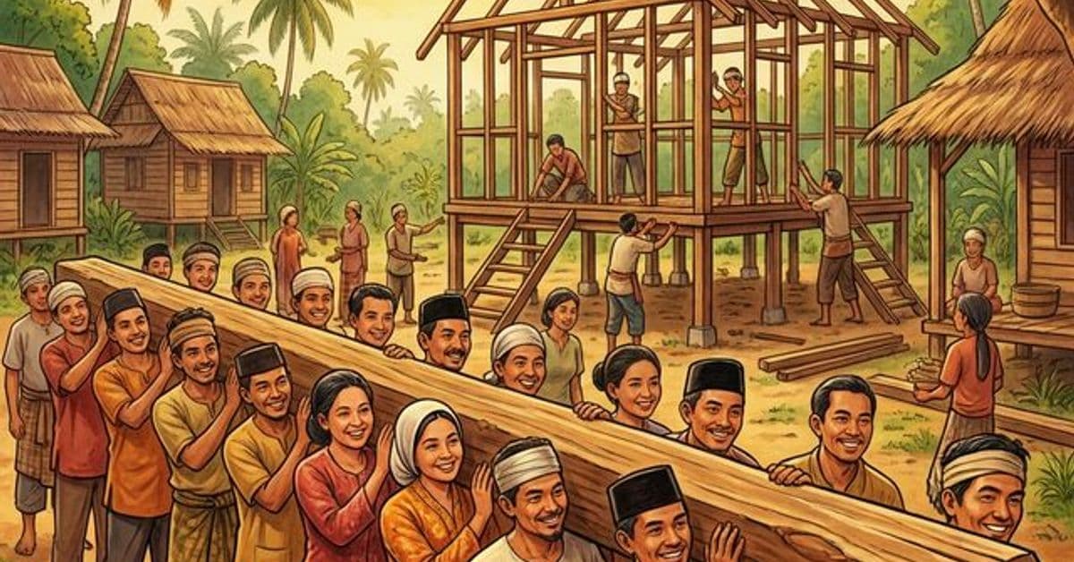 Berat sama dipikul, ringan sama dijinjing