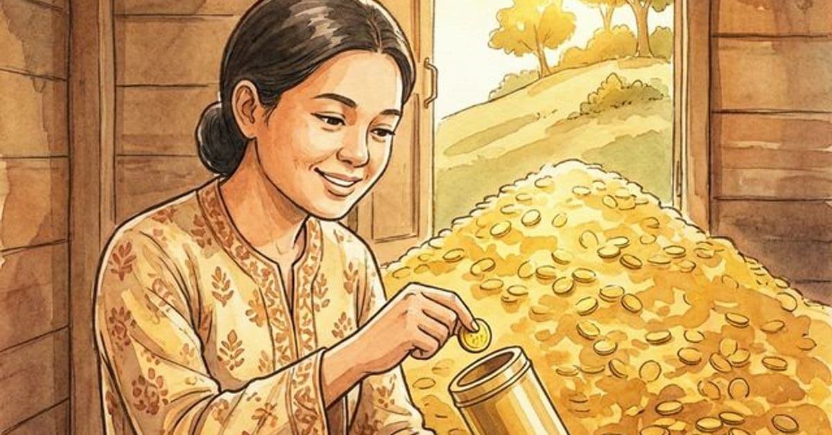 Sedikit-sedikit, lama-lama menjadi bukit